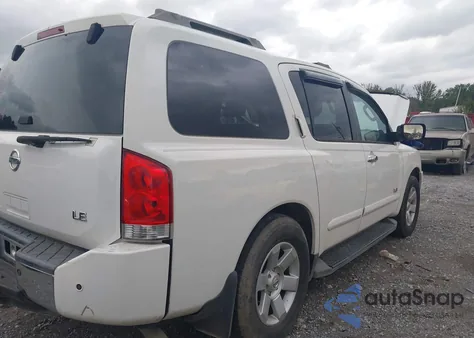 2006 Nissan Armada Le из США, поврежденный, VIN 5N1AA08A46N736820